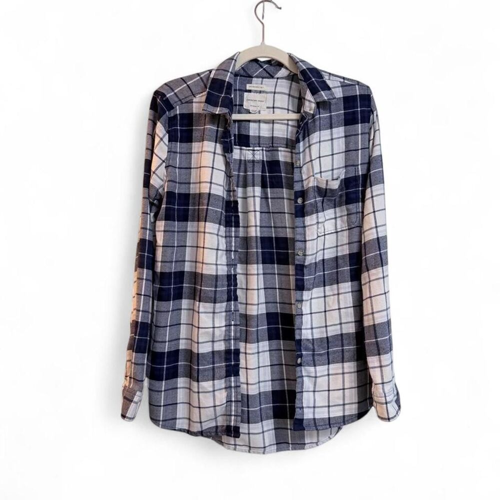 American Eagle Plaid Flannel Shirt